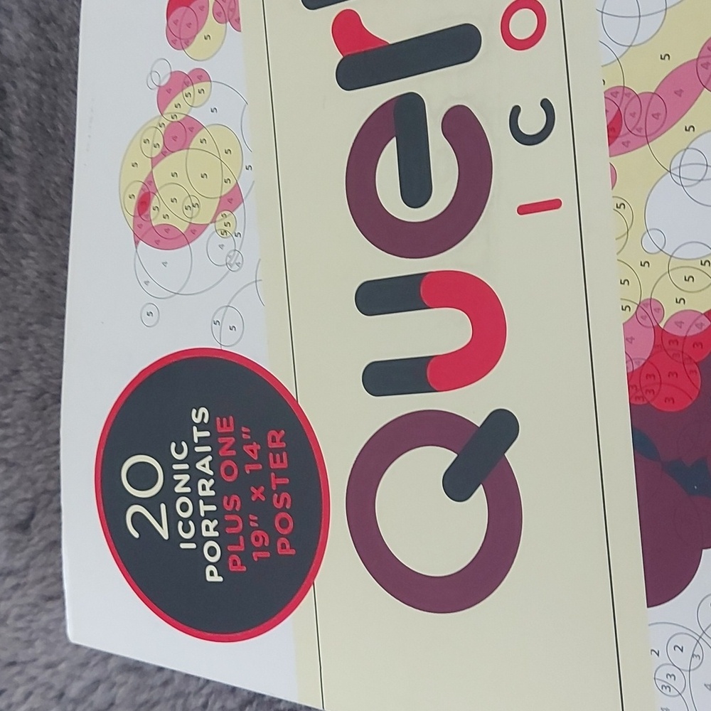 Querklies Icons Color-by-Number Book - Multicolor - Picture 2 of 13